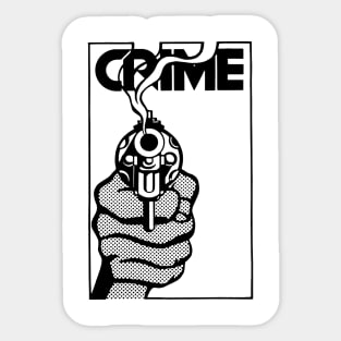 CRIME Sticker